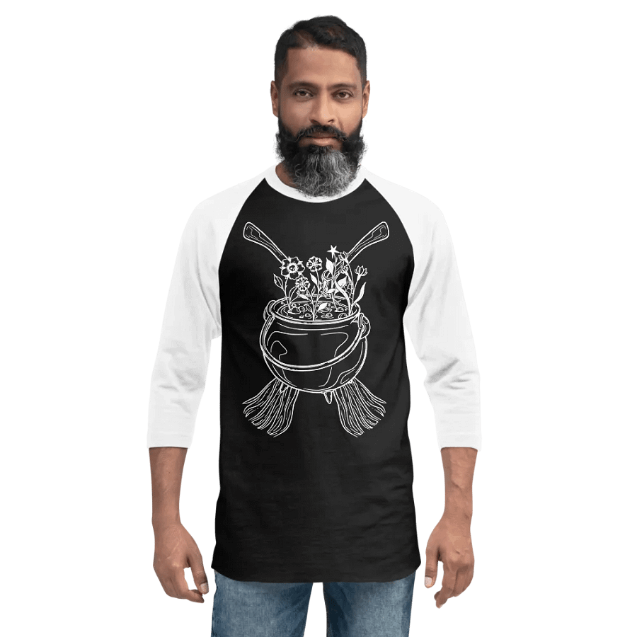 Henbane Coven Crest Fine Jersey Raglan Tee product image (7)