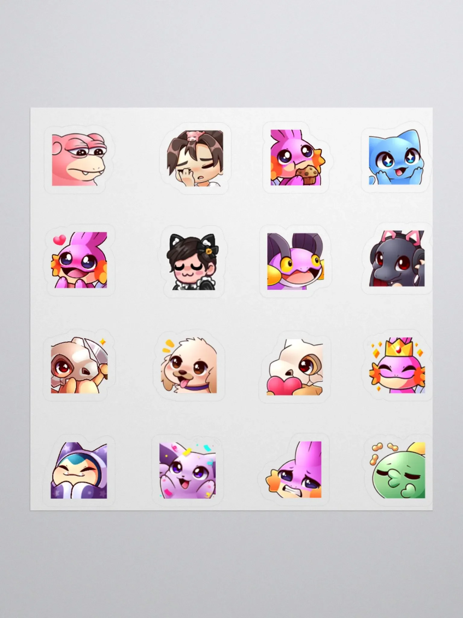 Emote stickers V1 product image (3)