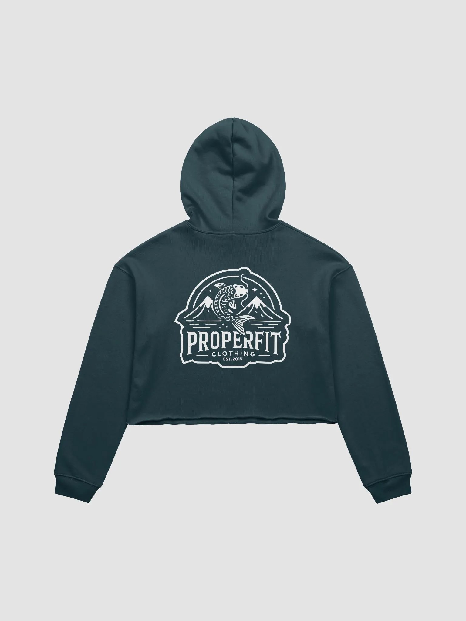 Koi Fish Crop Hoodie product image (1)