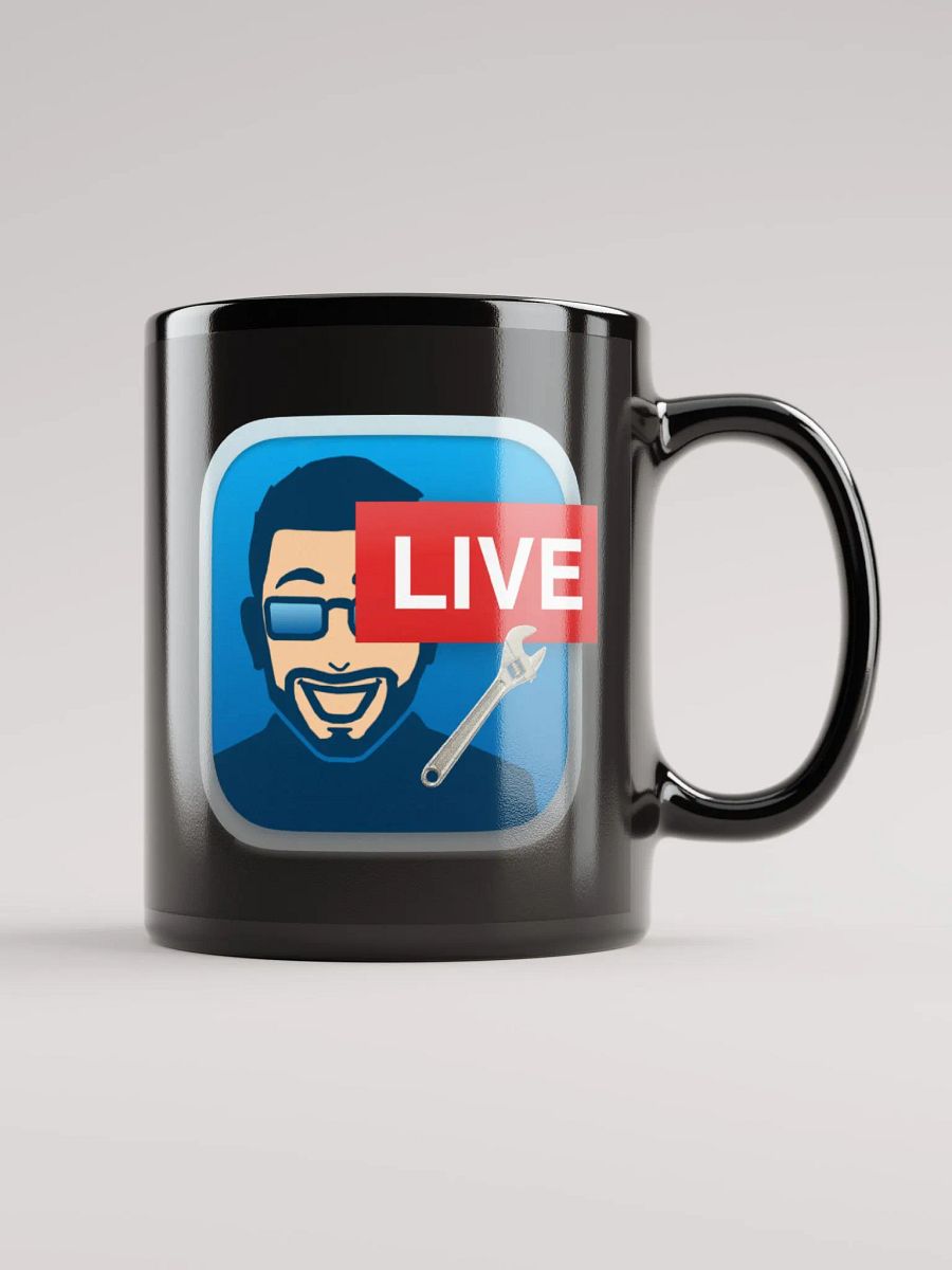 Black Mr. Moderator Ceramic Mug for Lefties product image (1)
