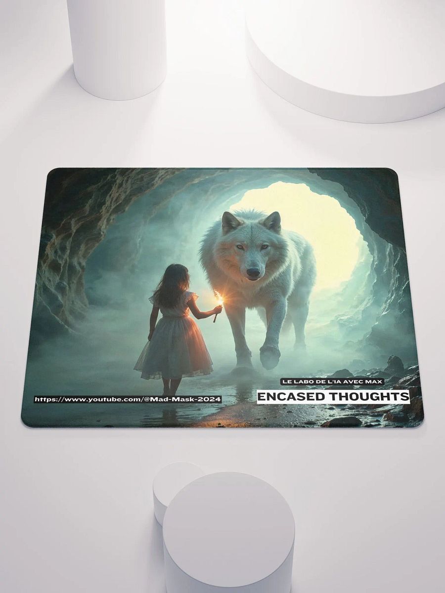 Mouse Pad Gaming Eyes of the Wolf product image (1)