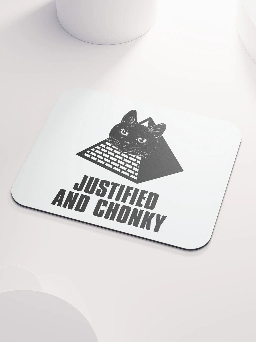 DJ STRIGOI JUSTIFIED AND CHONKY MOUSEPAD product image (7)