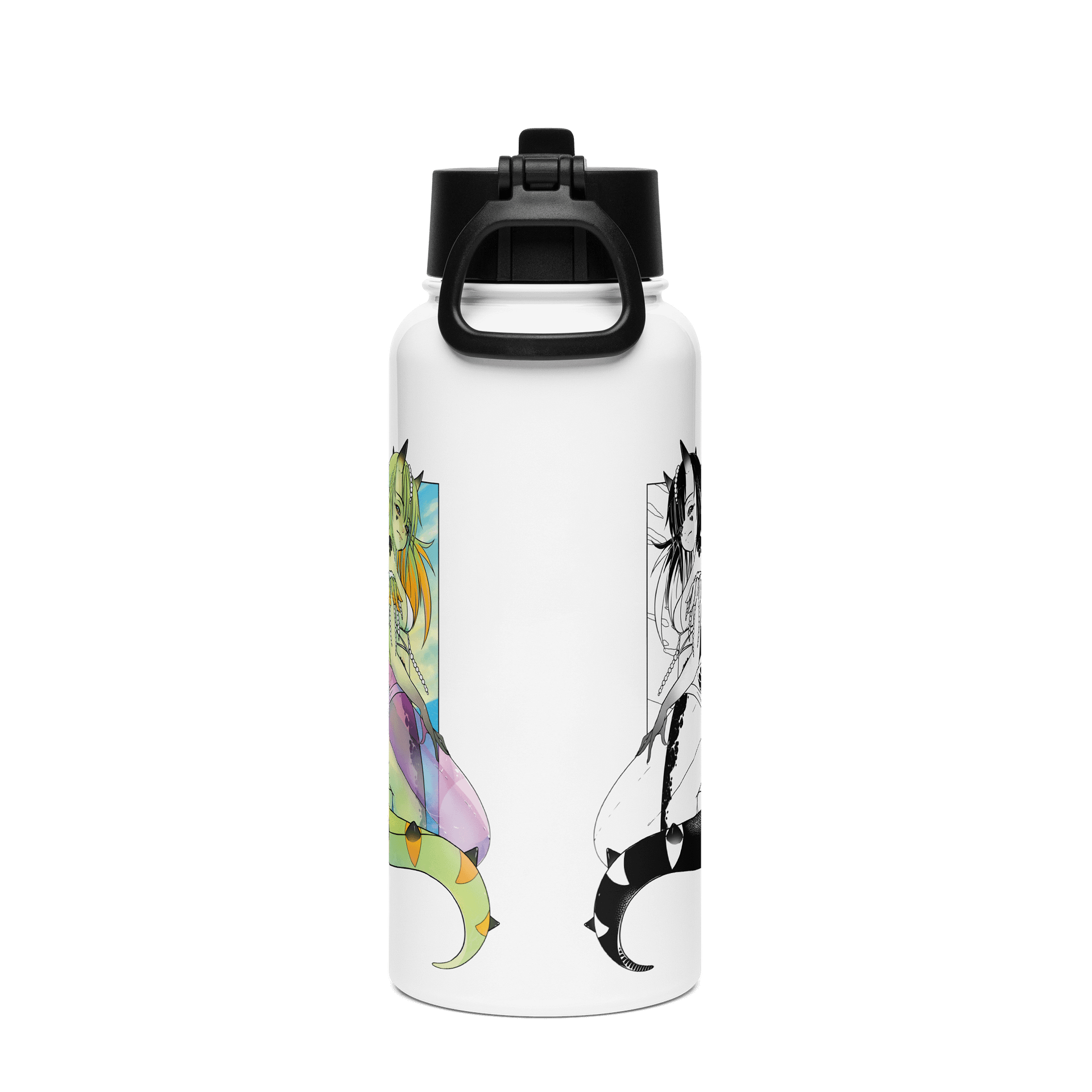 Hot Dino Girl Summer Water Bottle product image (3)