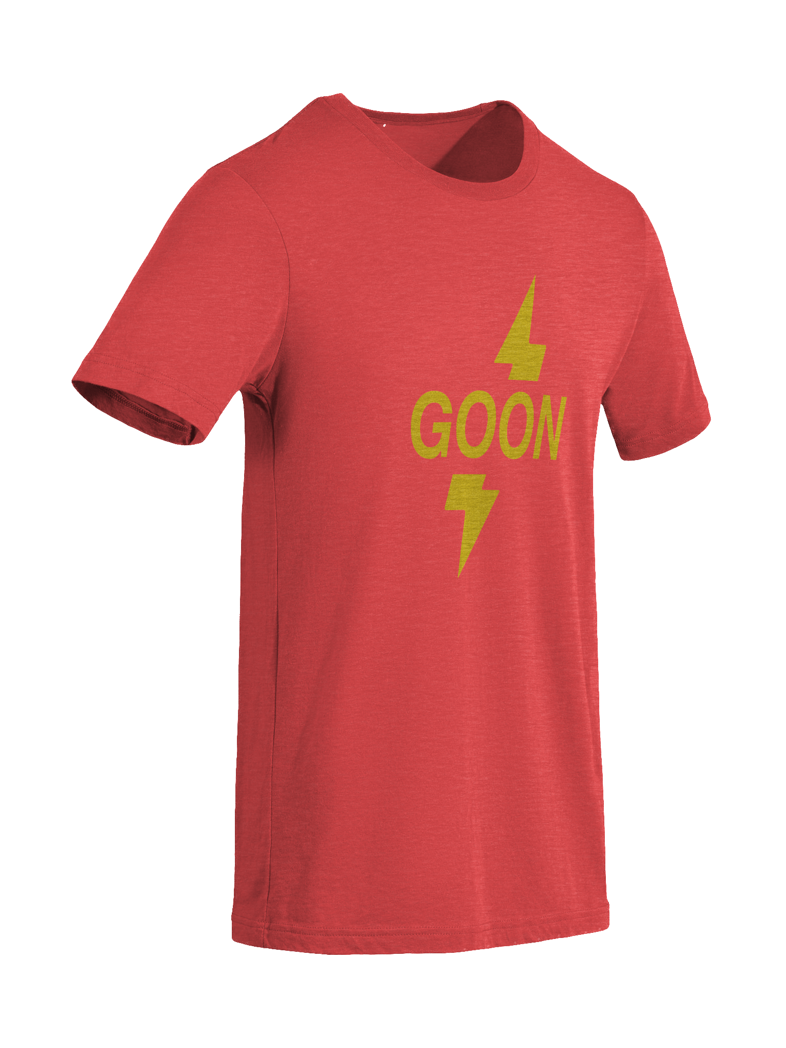 Goon Bolt Short Sleeve T-Shirt Red (Large Logo) product image (9)