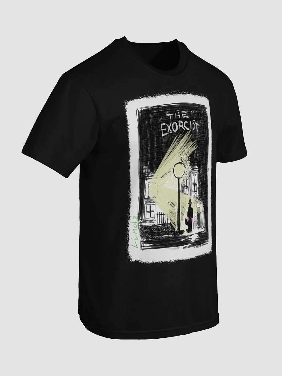 😱 “EXORCIST” – Staircase Horror Crayon Unisex Tee ✝️😈 product image (13)