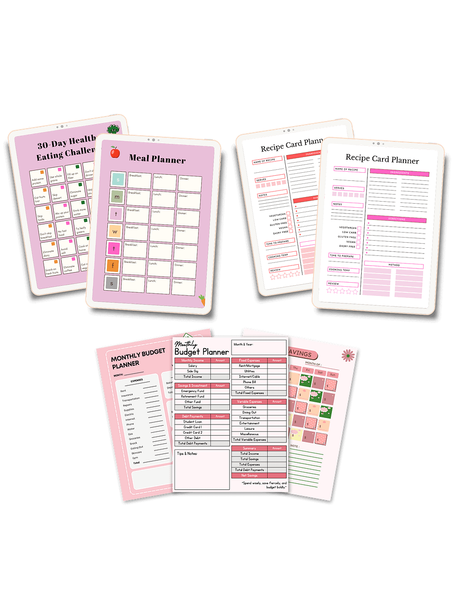 Life Sorted Starter Bundle: Recipes, Meals & Money product image (1)
