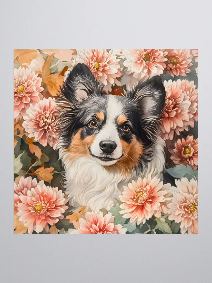 Chrysanthemum Dog Stickers product image (3)