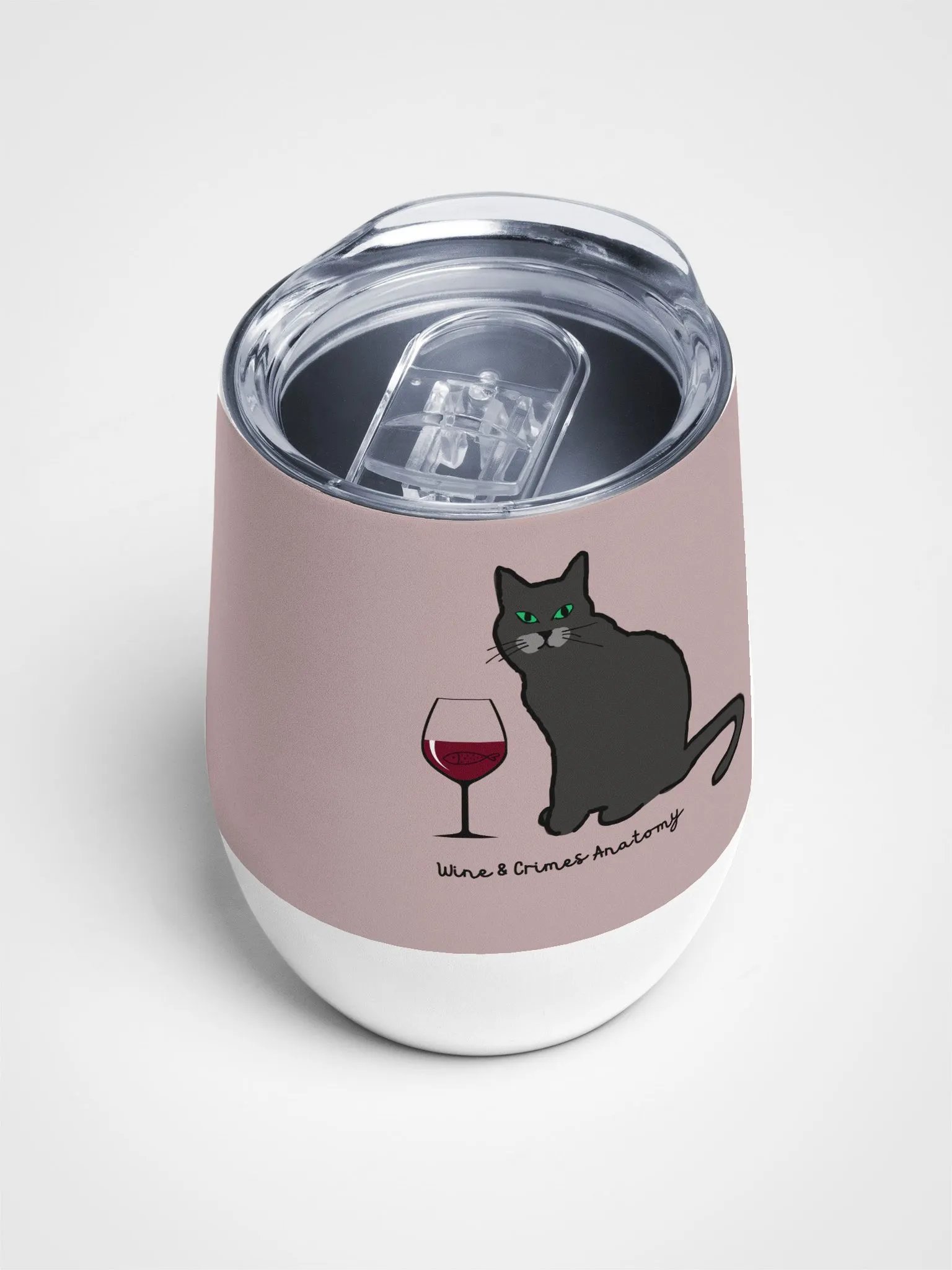 Russian Blue Wine Tumbler product image (4)