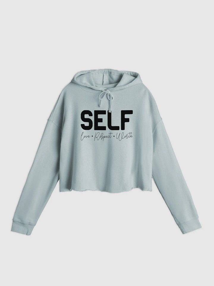Self Love Lightweight Cropped Hoodie product image (1)