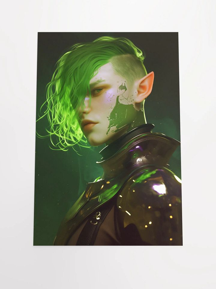 Cyberpunk Aesthetic Matte Poster product image (1)
