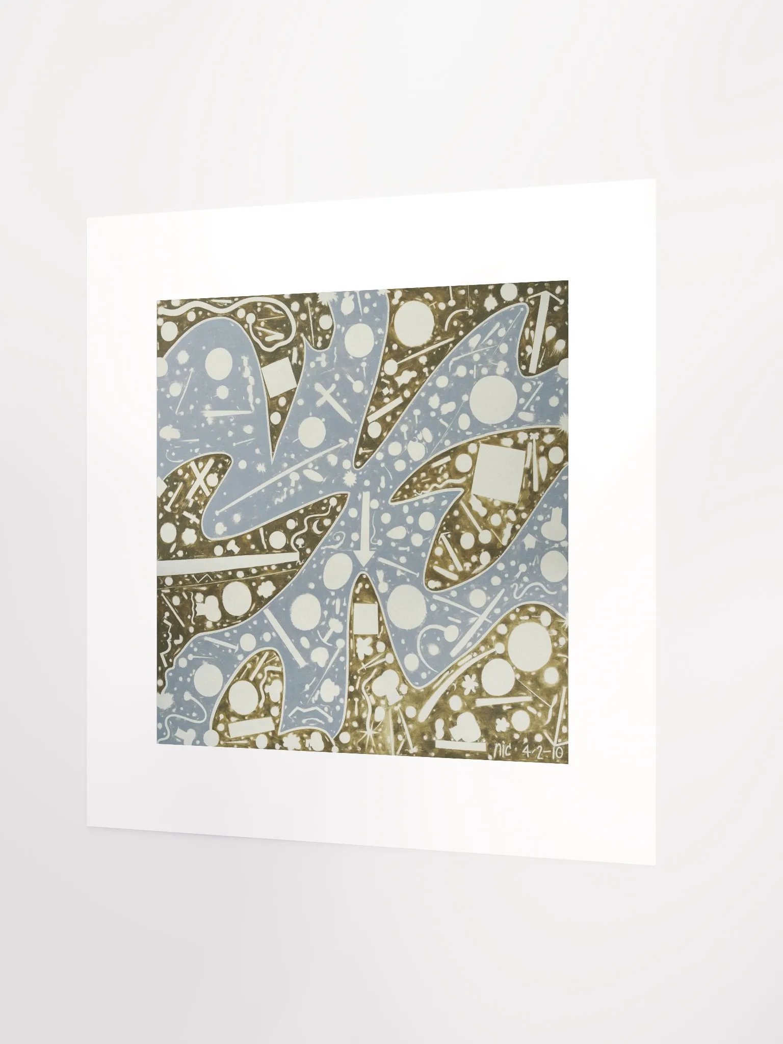 Cartoon Clock Print product image (5)
