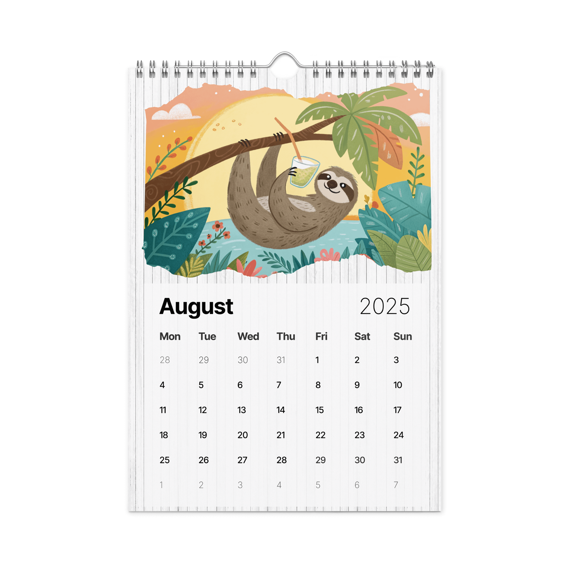 ADORABLE ANIMALS WALL CALENDAR 2026 product image (2)