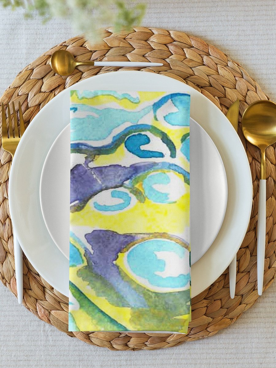 Winter Forest Cloth Napkin Set product image (2)