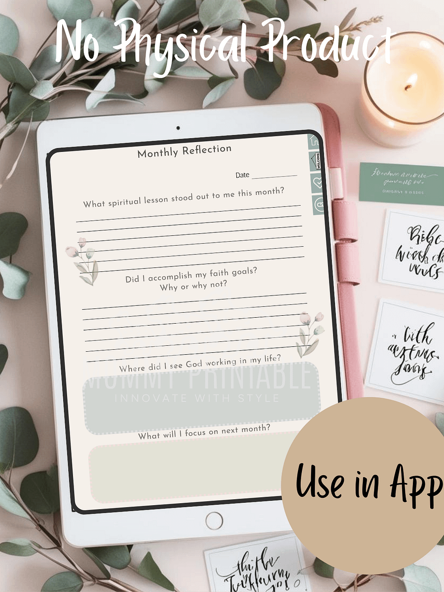 90-day Christian Planner and Journal product image (4)