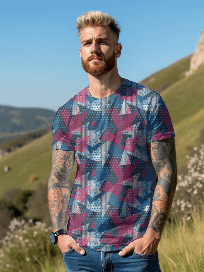 Devils Shapes | Crew Neck T-Shirt product image (1)