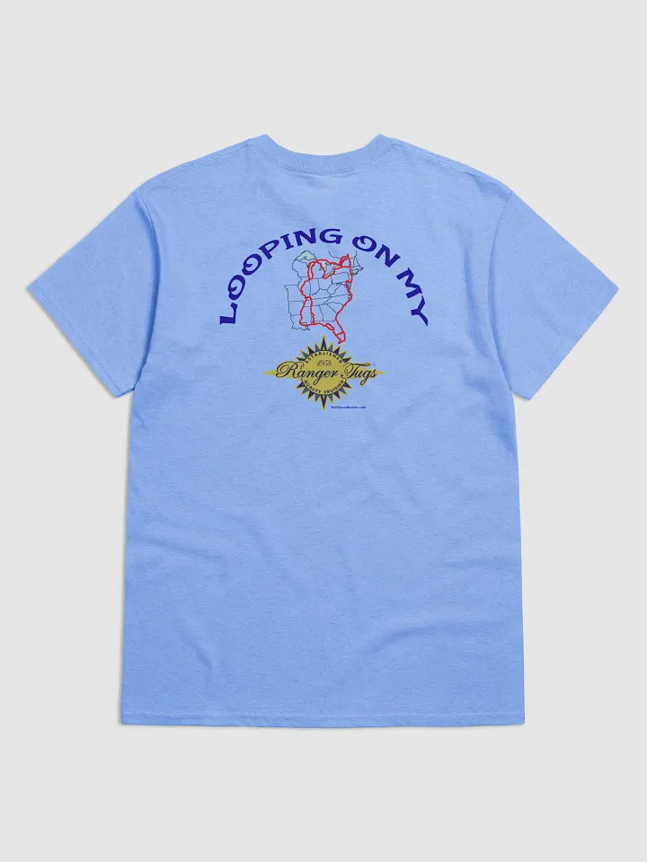 Looping On My Ranger Tug - T-Shirt - Light Shirt w/Blue Logo product image (1)
