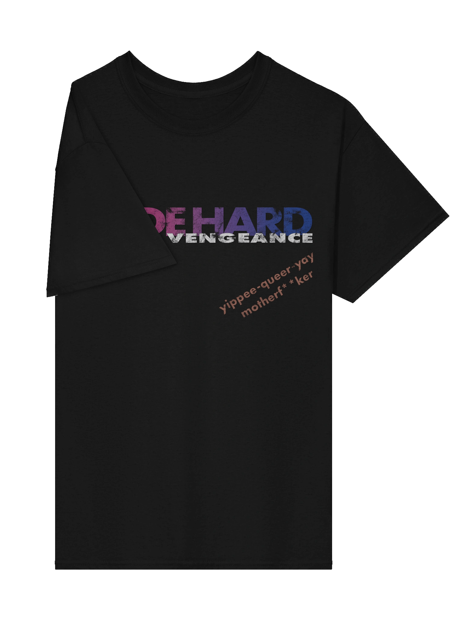 Bisexual "Pride Hard" Tee product image (4)