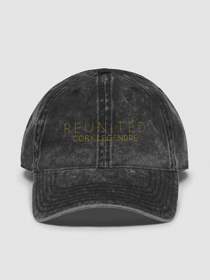 REUNITED Embroidered Denim Cap product image (1)