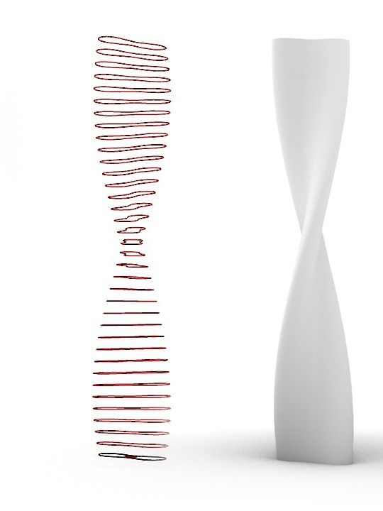 Parametric Tower Facade Design Grasshopper Rhino Files Download product image (2)