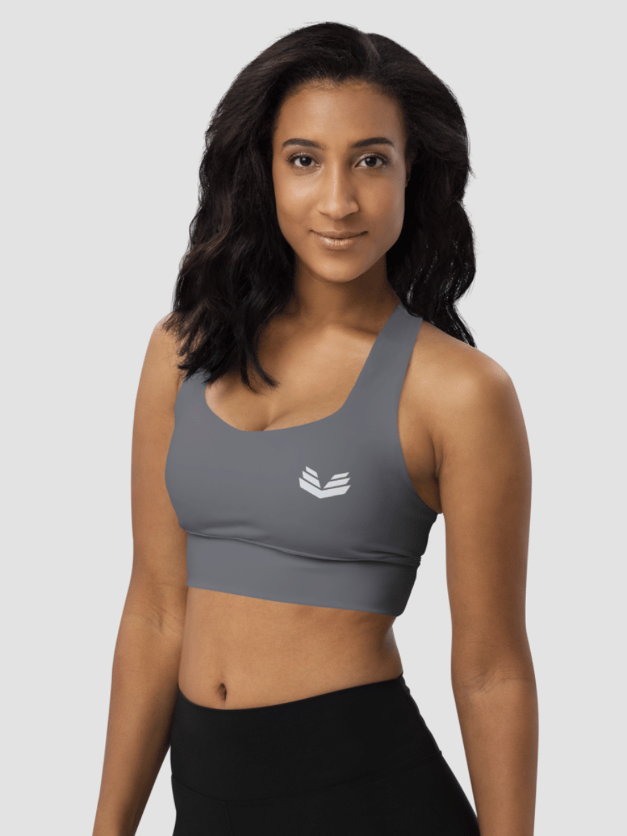 Longline Sports Bra - Dusky Drift product image (3)