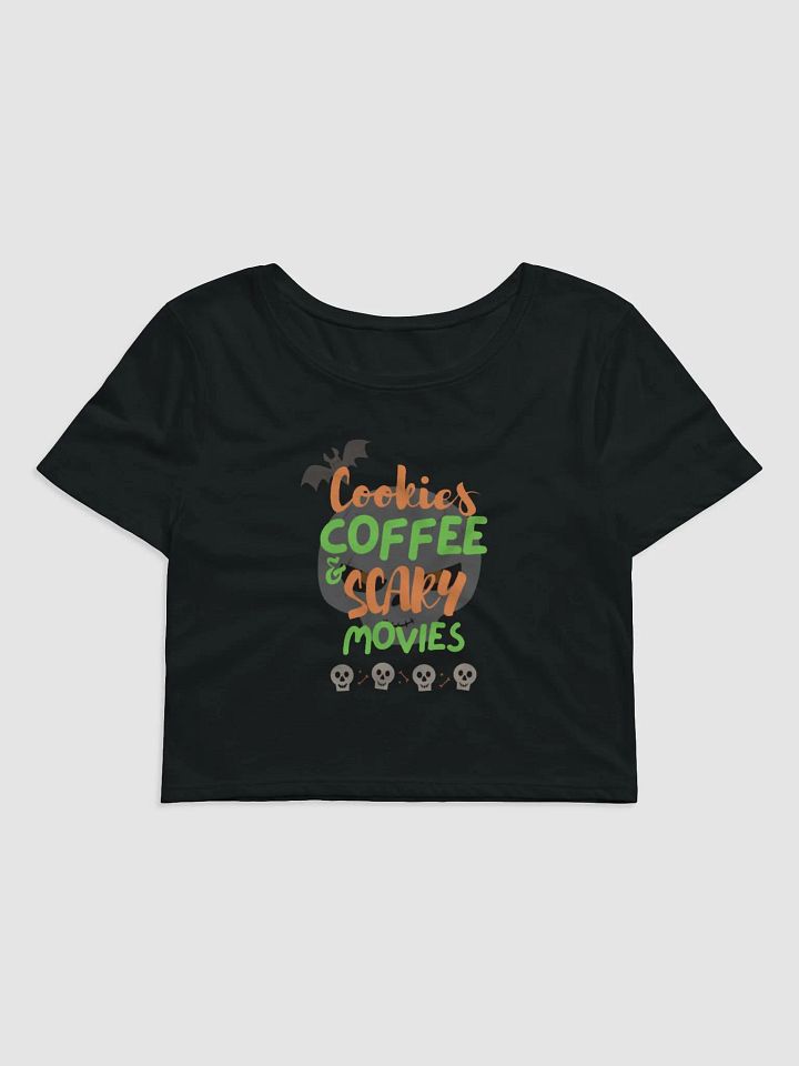 Cookies Coffee & Halloween Crop Top! product image (2)