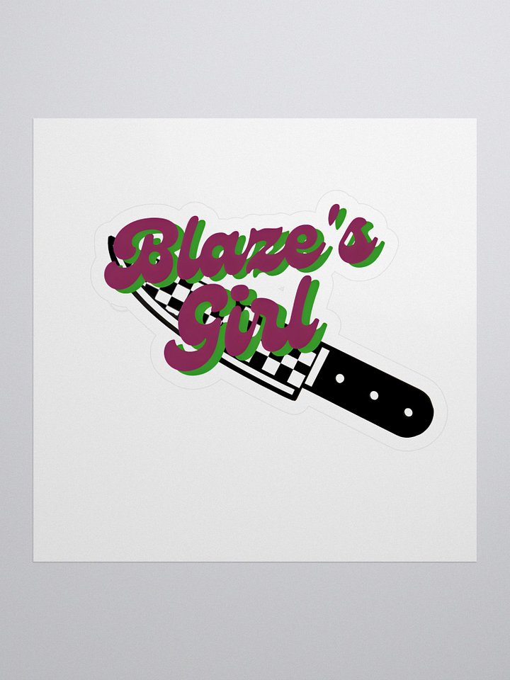 Blaze's Girl Sticker product image (1)
