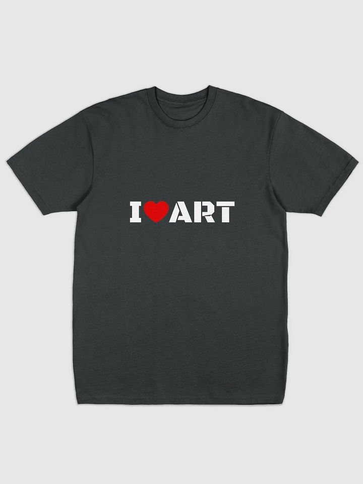 I Love Art Shirt - Premium Cotton product image (1)
