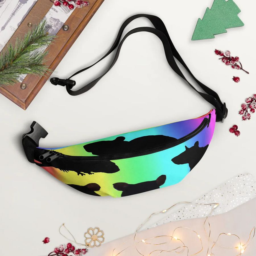 rats on the rainbow fanny pack product image (8)