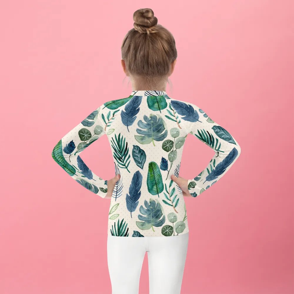 Botanical Bliss Kids Rash Guard product image (6)