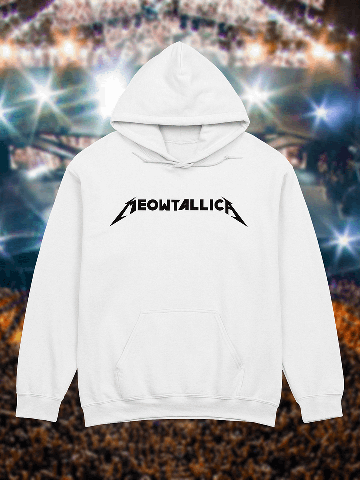meowtallica hoodie product image (1)