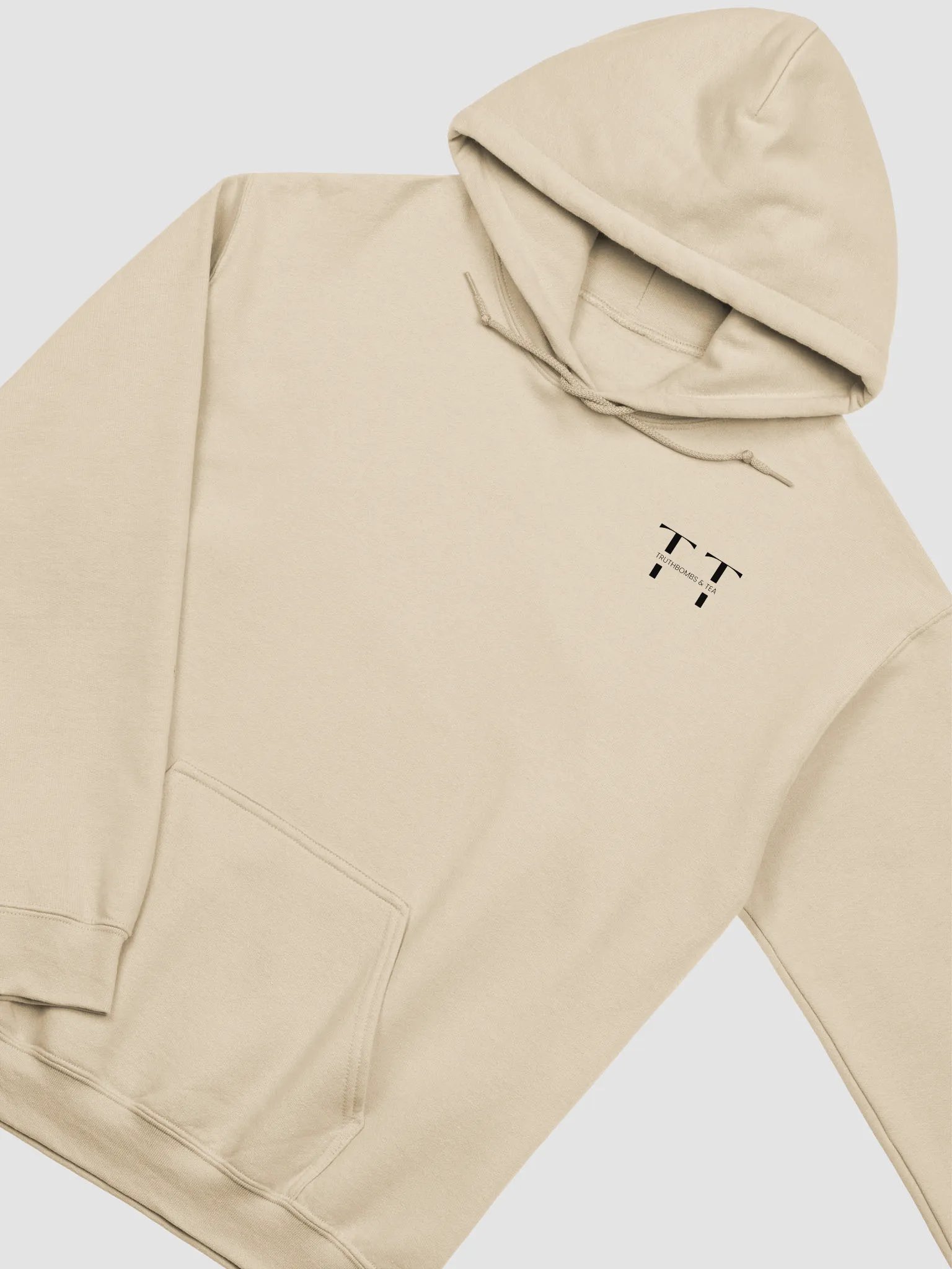 Unisex Hoodie Black Print Truthbombs & Tea Official product image (19)