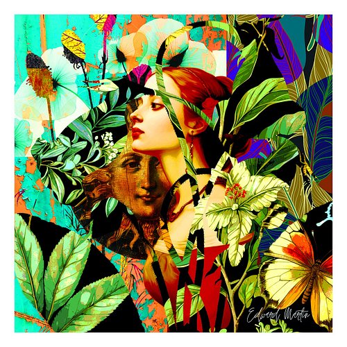 'Secret Garden of the Muse' by Edward Martin