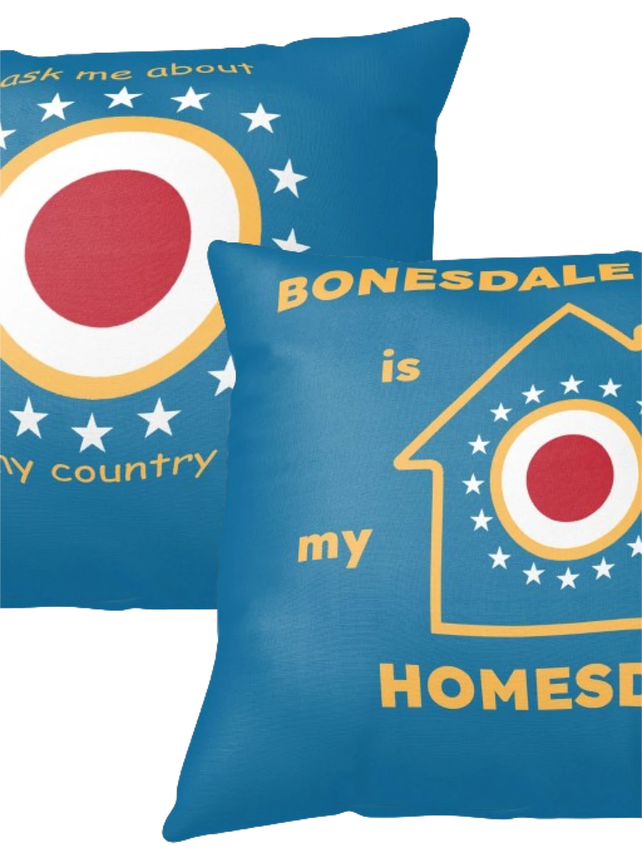 Homesdale/Ask Me. Double Sided Pillow product image (1)