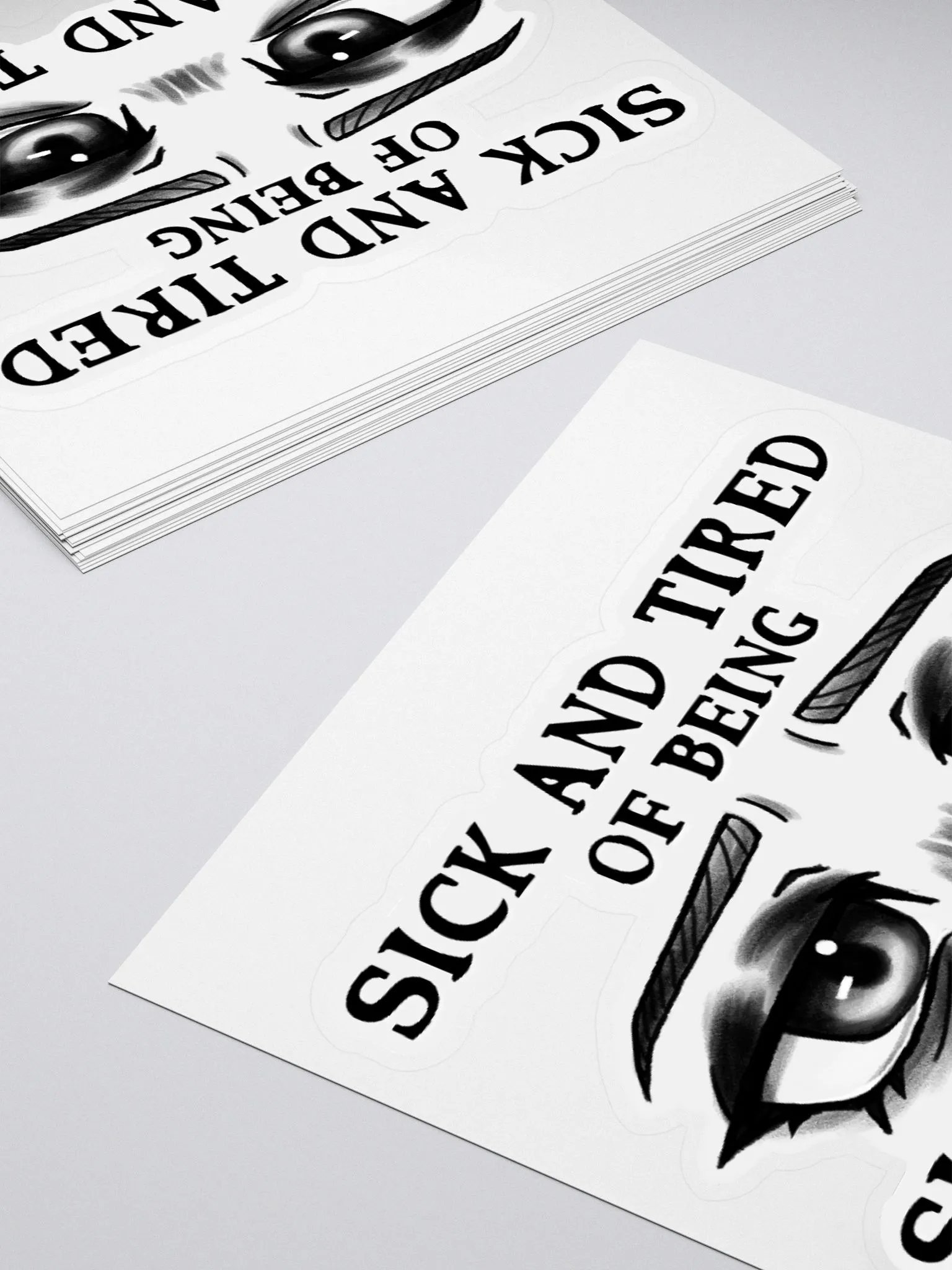 Sick and Tired Sticker product image (11)
