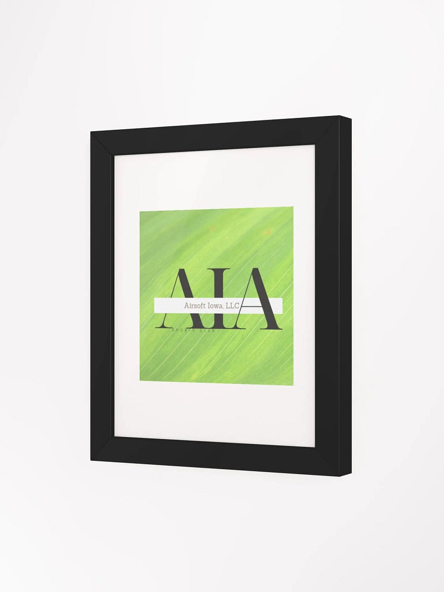 Eco-Friendly Ayous Wood Framed Matte Poster product image (34)