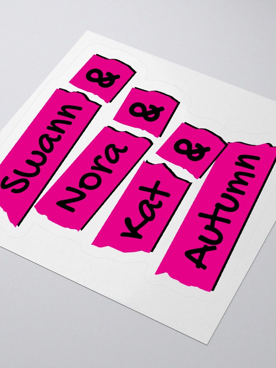Lost Records: Bloom & Rage Names Sticker product image (3)