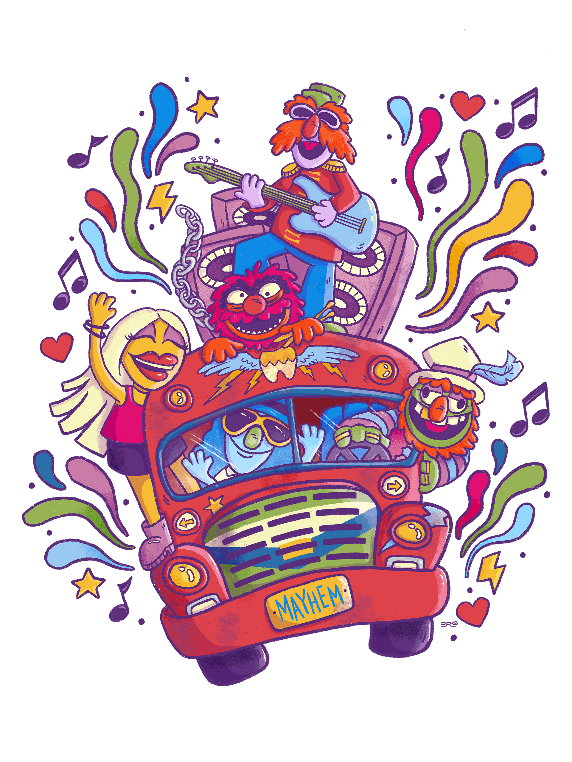 Dr. Teeth and the Electric Mayhem Road Trip Shirt product image (2)
