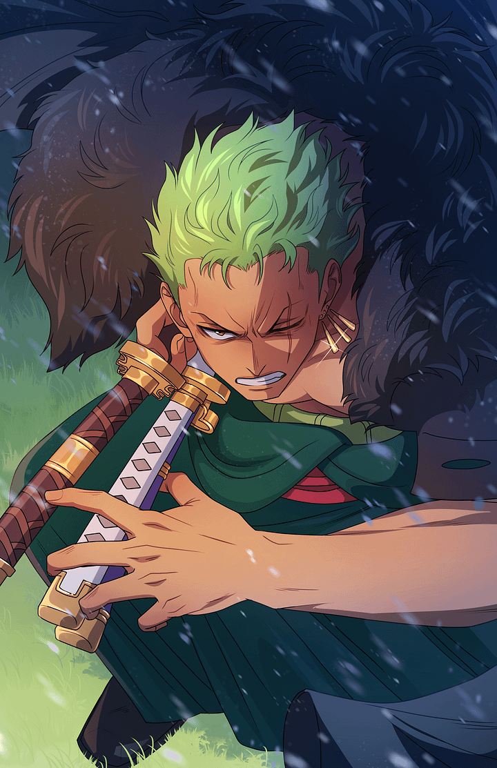 Zoro 11x17 Art Print product image (1)