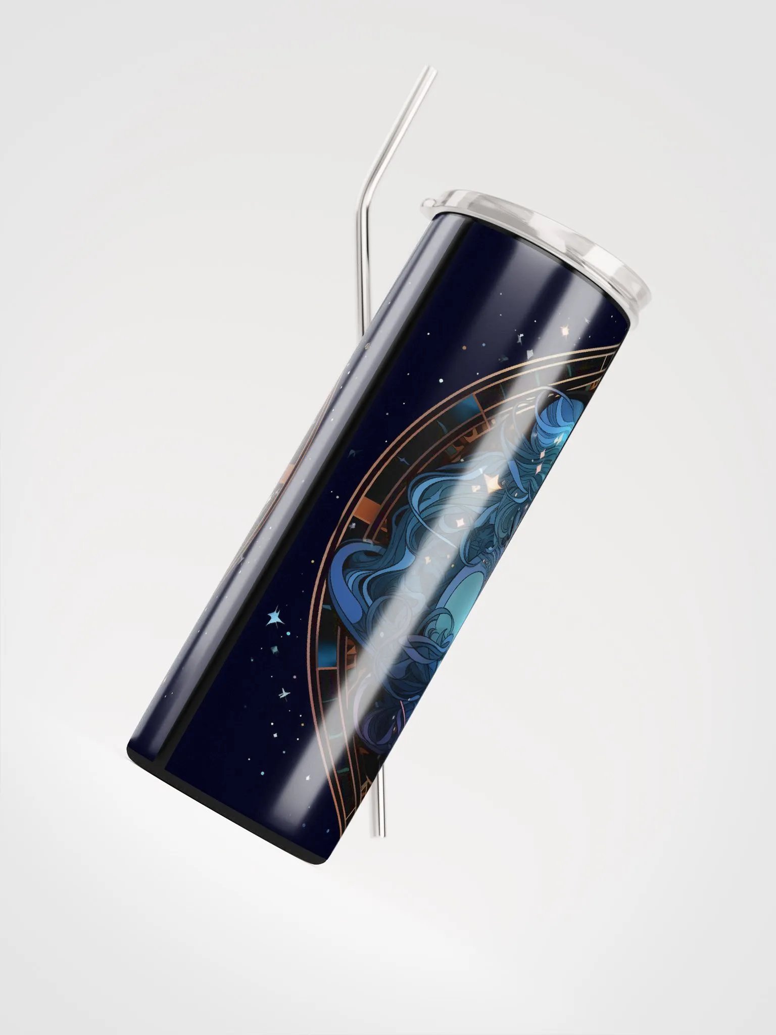 Gemini Zodiac Stainless Steel Tumbler - Keep Your Beverages Fresh in Style product image (4)