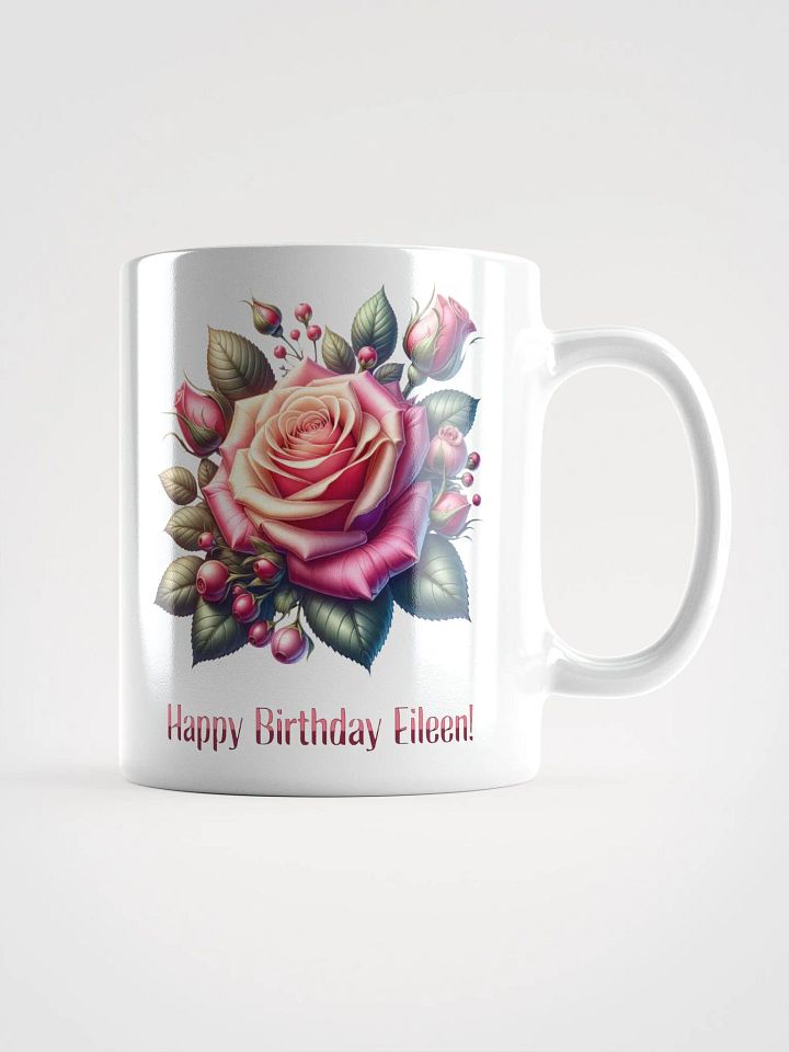Happy Birthday Eileen White Glossy Mug product image (1)
