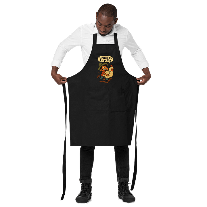 Pollos V1 Organic Cotton Apron product image (2)