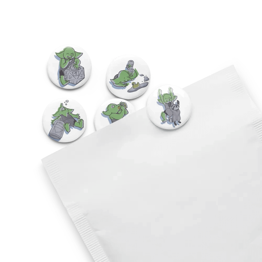Goblin Pins (Set of 5) product image (8)