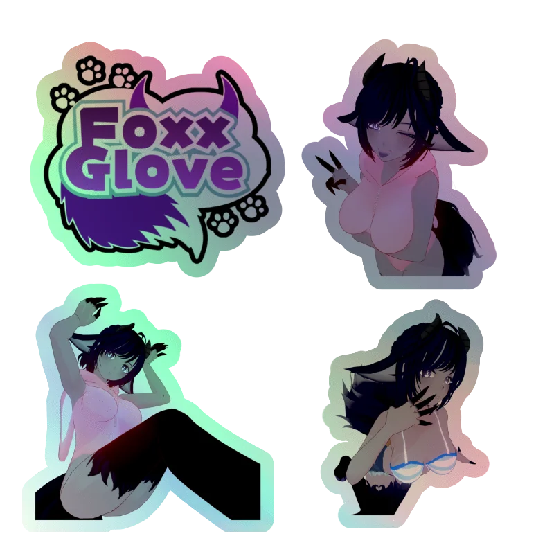 Foxxy Holo Stickers product image (7)