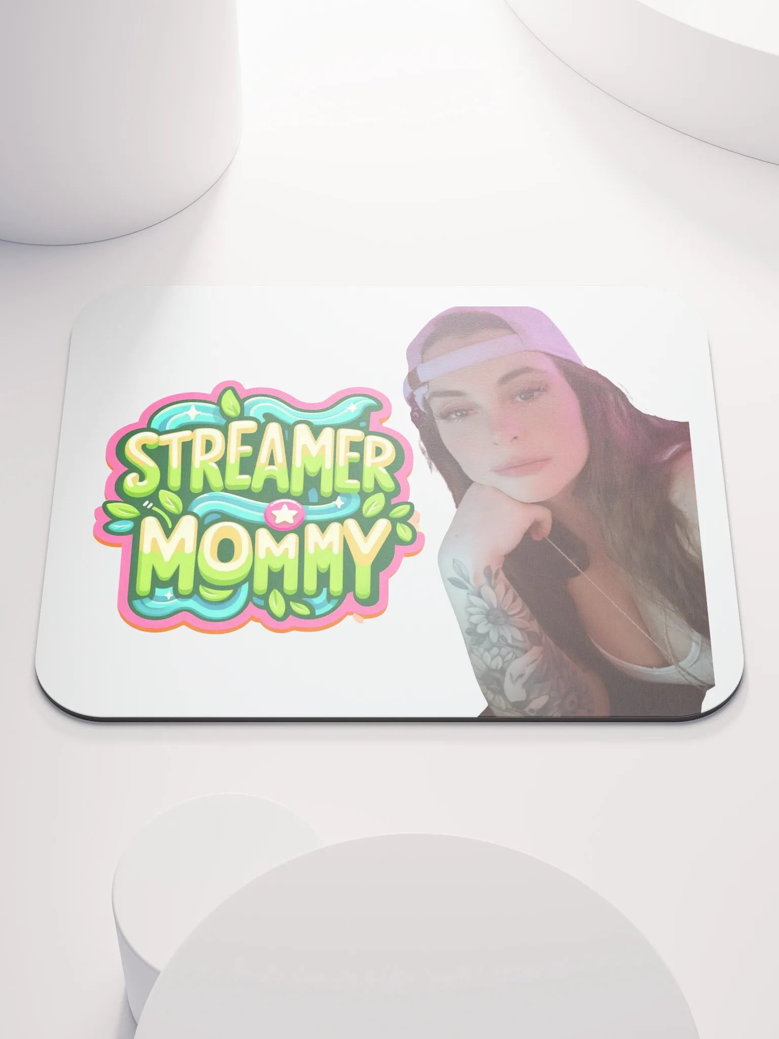 STREAMER MOMMY KILLA EMILY FACE MOUSEPAD product image (1)