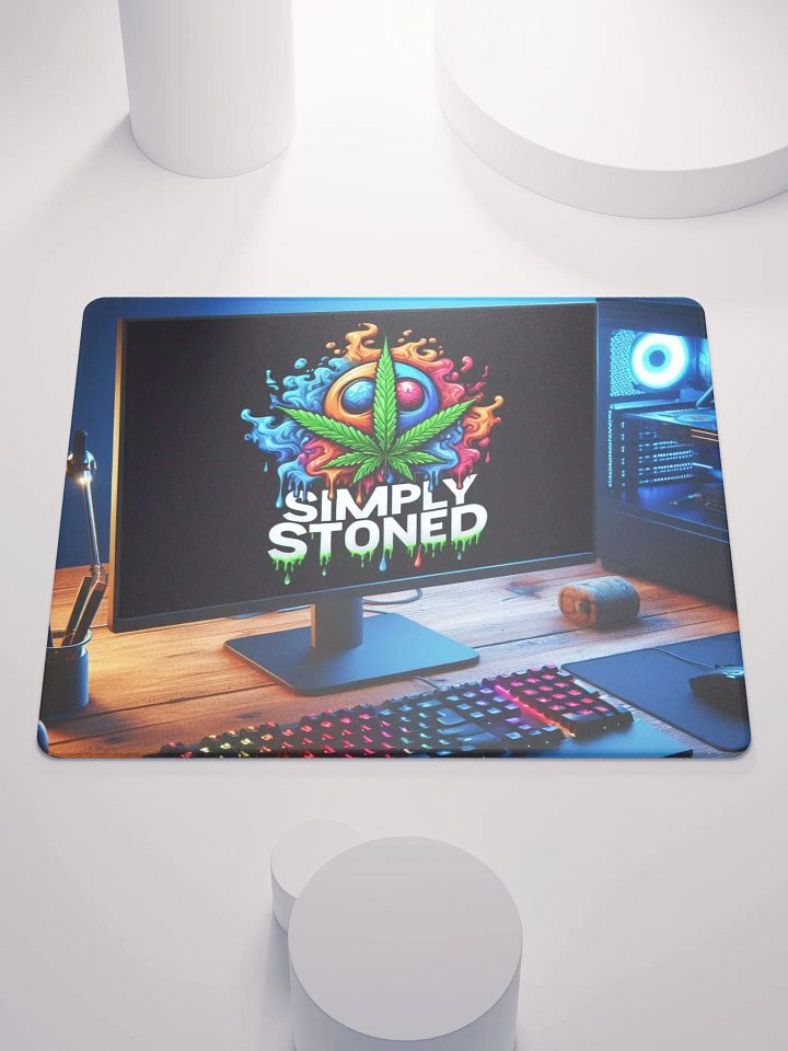 Simply Stoned Gamer Mouse Pad product image (1)