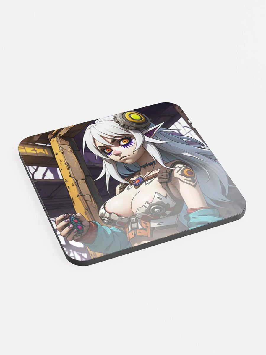 Futuristic Anime Coaster: Cyber-Style Elegance product image (2)