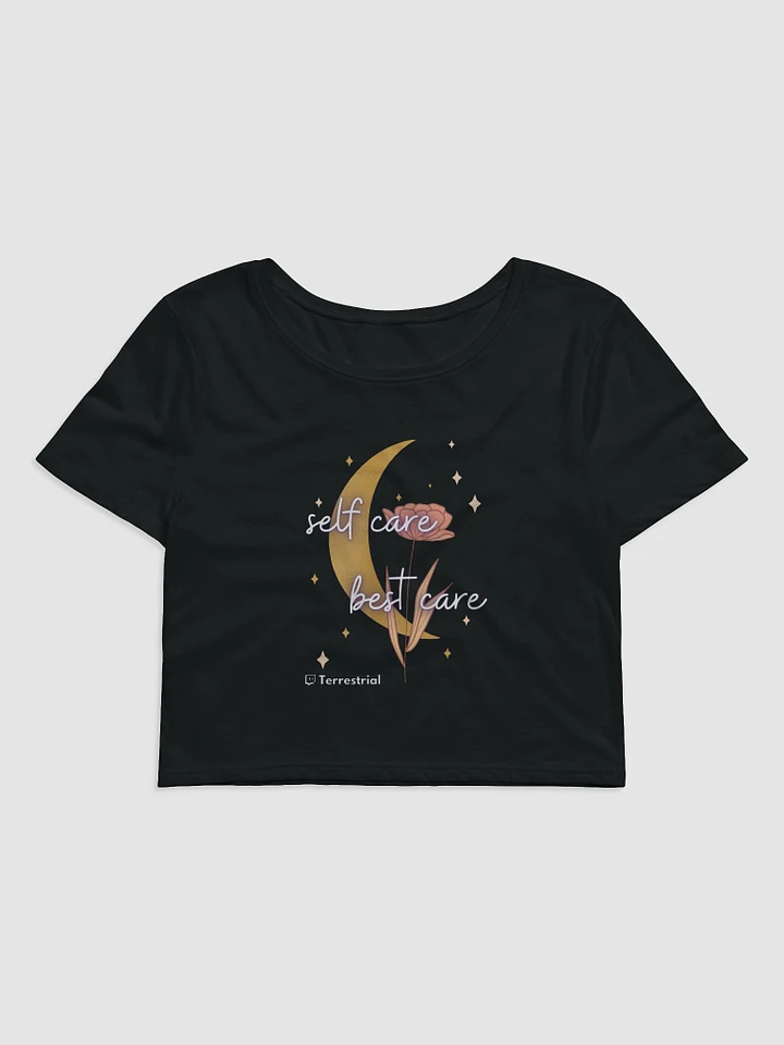 Self Care Best Care Moon Crop Tee product image (1)