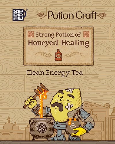 It's getting very cosy and Autumnal at #xpbrew 
NEW flavour - Honeyed Healing 🐝🍋
New cauldron mug! ☕
New cosy socks 🧦

Exciti...