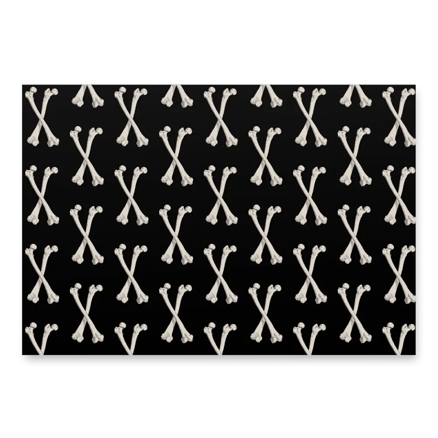 Bones wrapping paper product image (1)