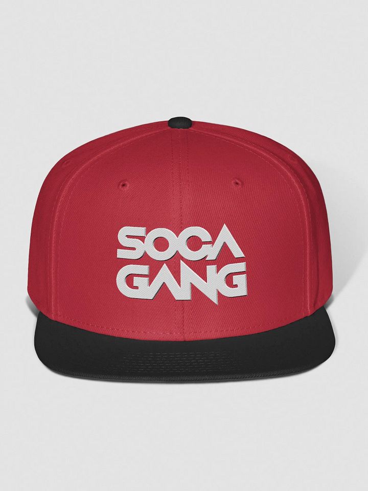 Red/Black Logo Snapback product image (1)